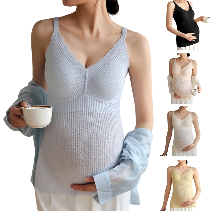 Y4UD Nursing Camisole with Rib - Tank Top Ribbed recension och pris