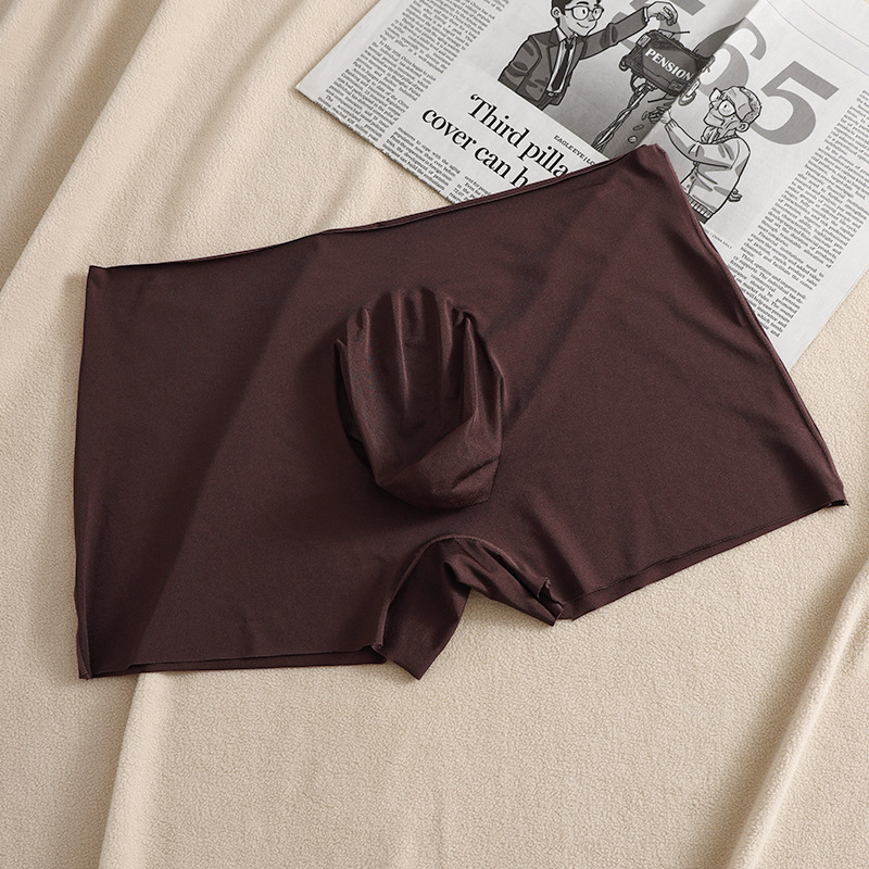 Men's Ice Silk Sexy Seamless B - Boxer Shorts Modal recension och pris