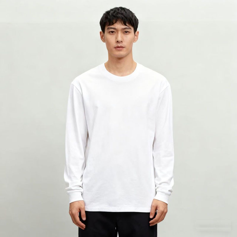 Men American Heavyweight Cotto - Undershirt Crew Neck recension och pris