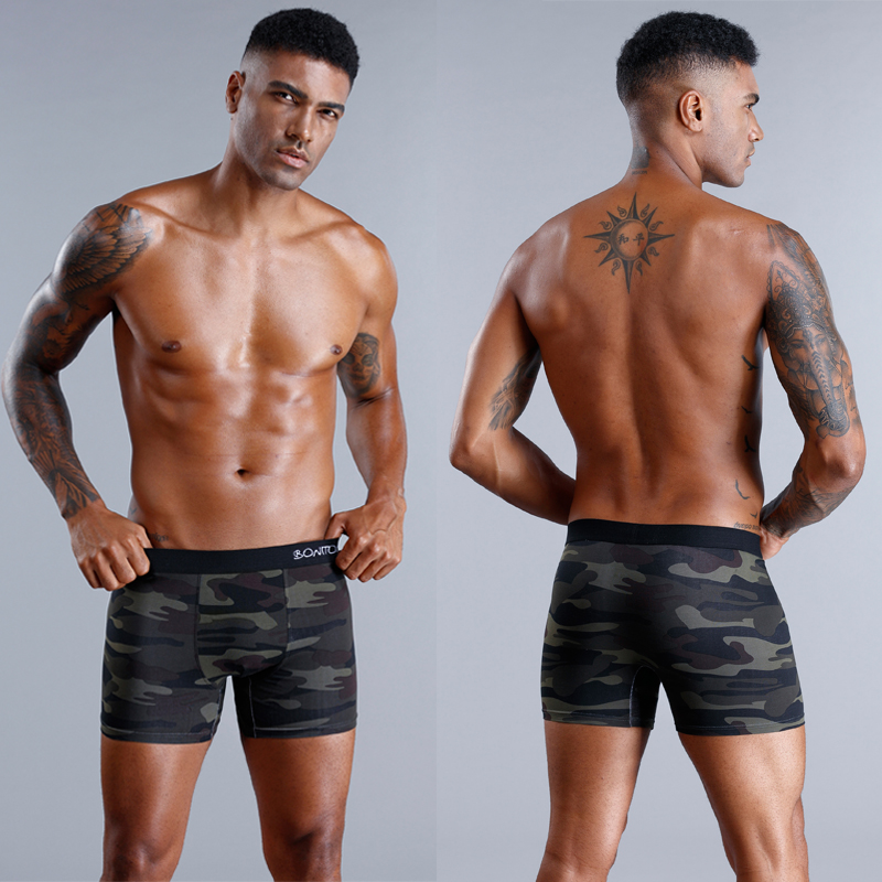 3pcs Camouflage Men's Underpan - Boxer Shorts Modal recension och pris